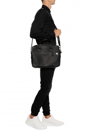 Laptop bag with embossed logo, zdjęcie 2 Laptop bag with embossed logo od Coach